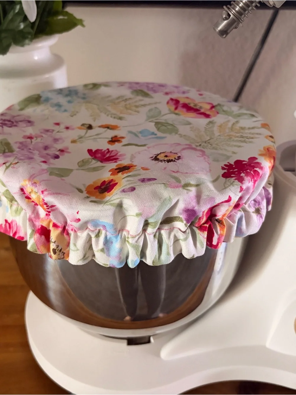 Floral Bowl Covers for Stand Mixer or Pie Dish